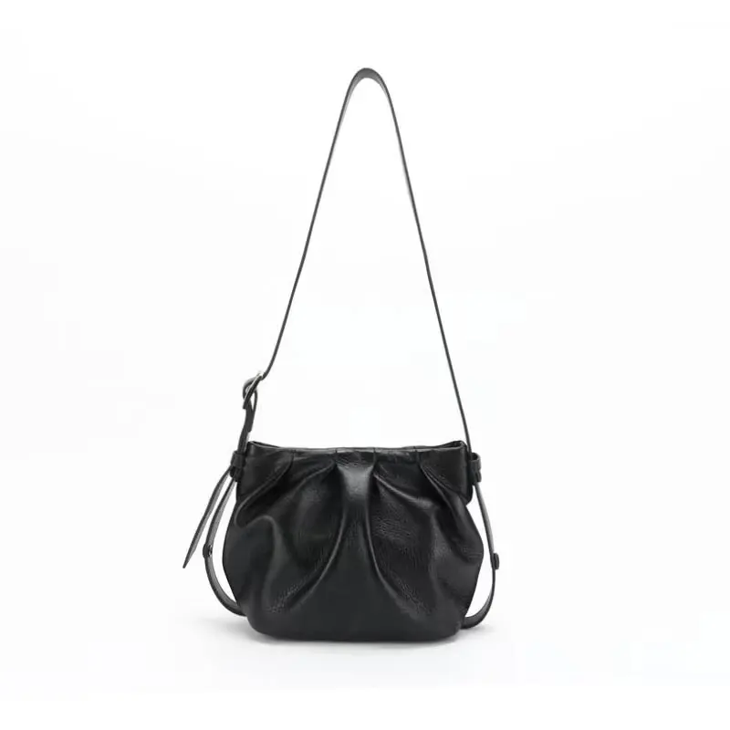 New Cheap Genuine Leather Goatskin Pearl Chain Luxury Designer Handbag Fashion Women Handbags Ladies leather handbag