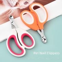 Coupe-ongles et ciseaux pour animaux de compagnie (chats et chiens) - Conception en forme de croissant - Matériau : Aucun - Origine : Aucune - Pour toilettage et soins