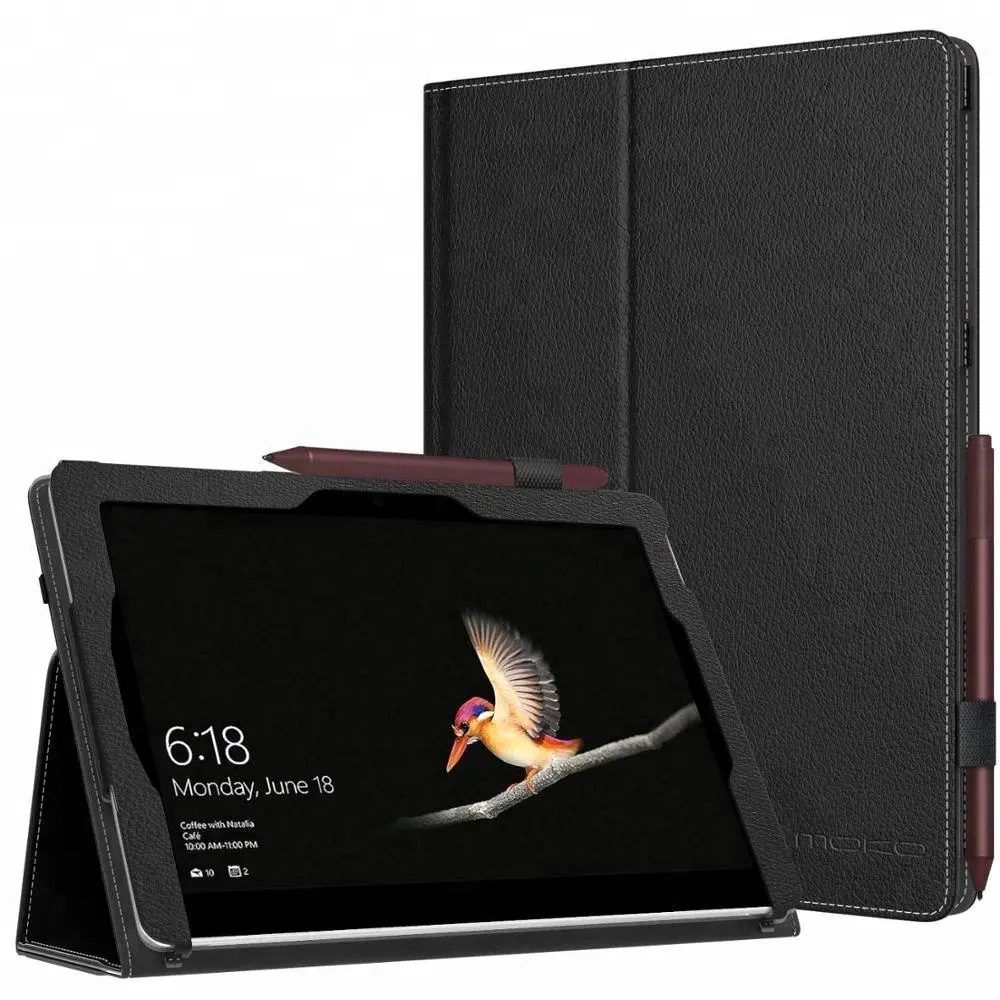 Ốp Lưng Folio Cho Surface Go, Ốp Có Giá Đỡ Dạng Gấp Gọn Tương Thích Với Bàn Phím Type Cover