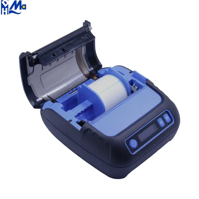 P28 Mini  Thermal Printer 80mm Portable Ticket Printer for Business Trips with Micro USB WiFi Interface