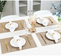 Napperons de Table de Style occidental Articles de décoration de la maison Tapis de Table de cuisine Restaurant pour Table à manger Napperons pour mariage