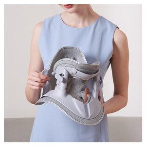 Collier de traction cervicale réglable OEM à <span class=keywords><strong>prix</strong></span> de gros pour usage domestique et gestion de la douleur – Dispositif de traction cervicale - Product Image 1