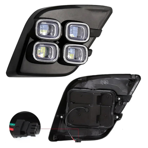 Luces LED DRL de Conducción Diurna para <span class=keywords><strong>Hilux</strong></span> Revo Vigo 2015 2016 2017, Lámpara Antiniebla con Decoración e Intermitentes - Product Image 6