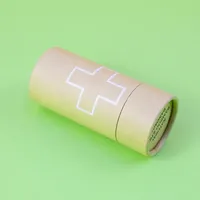 Boîte d'emballage ronde écologique pour huiles essentielles, tube en papier kraft pour cosmétiques et emballage alimentaire
