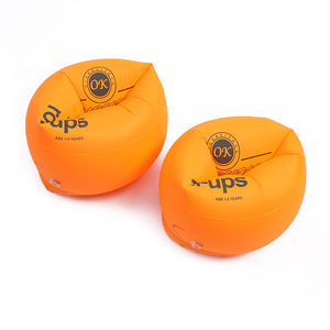 Brazaletes Inflables Reforzados para Niños, con Doble Bolsa de Aire, para Clases de Natación, en Naranja, Amarillo, Azul y Rosa, PVC de 0.22mm - Product Image 3