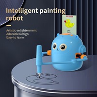 Nouveau robot de dessin intelligent automatique pour enfants, machine d'apprentissage précoce, aide pédagogique pour l'éveil artistique des enfants, apprentissage de l'anglais