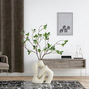 Vaso in Ceramica dal <span class=keywords><strong>Design</strong></span> Unico per Decorazioni da Tavolo per Casa e <span class=keywords><strong>Giardino</strong></span> 2026, Ideale per Matrimoni e Composizioni Floreali - Product Image 1