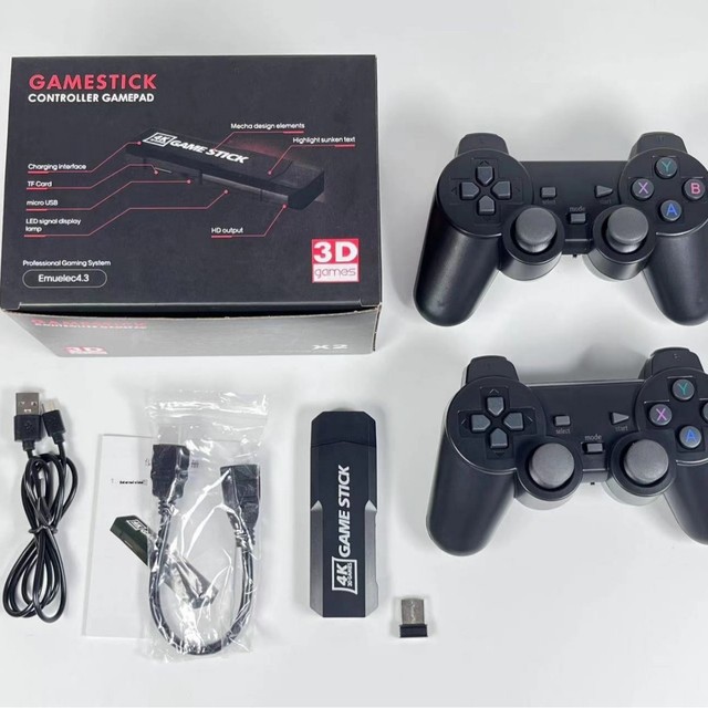 TV Game Console GD10 Plus Upgrade High Quality Wireless TF Card Wireless Controller 30000+ Handheld Classic Tv Game Consoles