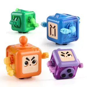 DF mainan sensor anak-anak dewasa portabel mainan fidget robot Mini penghilang stres autisme ADHD kecemasan Anti depresi
