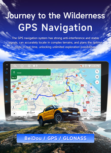 Bqcc 1 DIN Android 13 Xe Đài Phát Thanh Stereo GPS 4G Rds FM Stereo 9 "10" IPS Carplay Màn Hình Phổ 4/8 Core 6/128GB Gương Liên Kết - Product Image 2