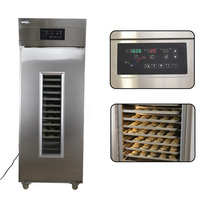 Équipement de boulangerie commercial : Machine automatique de fermentation et de maturation multicouche à contrôle numérique pour pâte à pain, farine de maïs et sucre