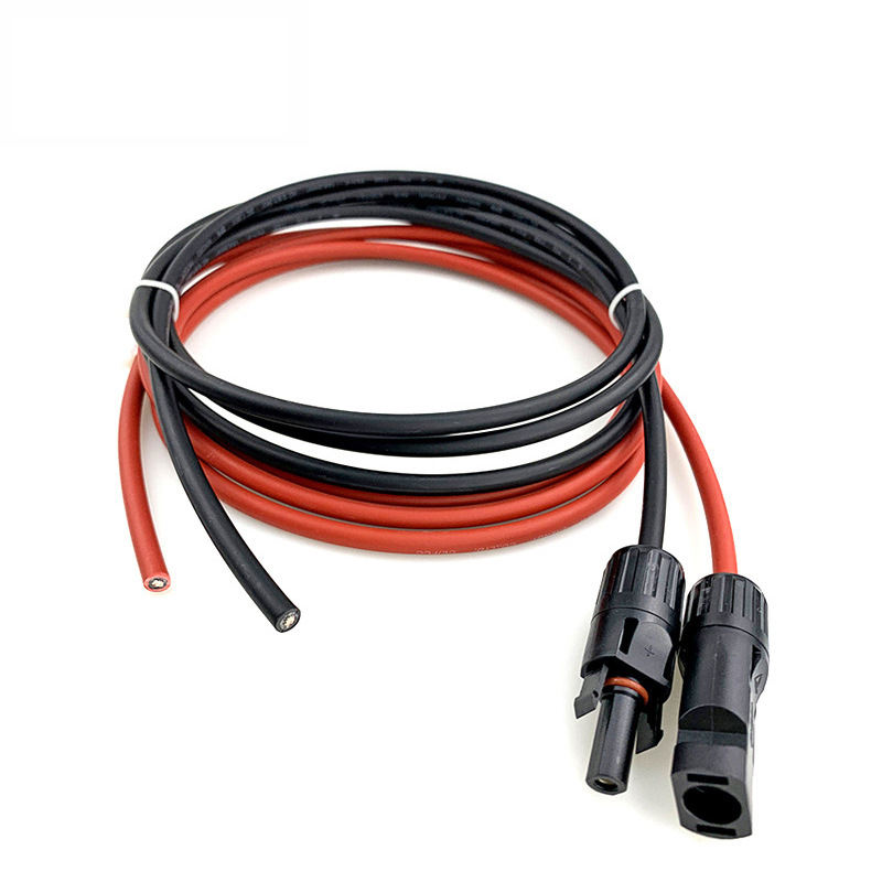 Conductor Pv Module Solar Panel PV Cable Connector 2.5mm PVC IP65 Rated Tinned Copper ...