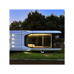 Outdoor Eco Capsule House Luxury Pod Prefabricated Capsule Hotel Capsule Room Prefab Cabin Container House