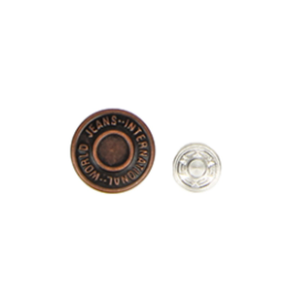 Custom Jeans <b>Buttons</b> with Custom Logo Plating 15mm/17mm Sizes for Garment Accessories - Product Image 3