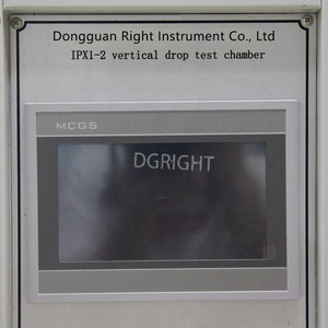 Programmierbarer IPX12 Wasserdichtigkeits-Regenbeständigkeits-Tester Vertikale Fallprüfung für Kammer CE für 380V/220V 50KG Tragfähigkeit - Product Image 5