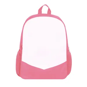 Big Size Blank Sublimação Mochila para Estudantes do Ensino Médio All Over Full Print Book Bag