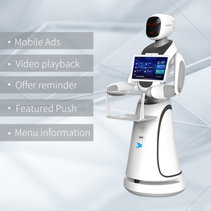 Amy <span class=keywords><strong>Robot</strong></span> AI Hình Người Bồi Bàn Cho Nhà Hàng/Quán Cà Phê <span class=keywords><strong>Robot</strong></span> Giao Đồ Ăn Tự Động Đi Bộ Và Nói Chuyện - Product Image 5