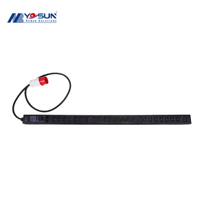 Monitor remoto verticale in alluminio PDU per esso Data Center Server Rack con intelligente IP metro 1.5U/2U 24 prese - Product Image 4