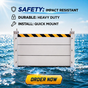 Barrera <span class=keywords><strong>de</strong></span> Aluminio Contra Inundaciones <span class=keywords><strong>de</strong></span> Precisión Extruida, 100% Hermética, Confiable, para Hospitales, Uso Subterráneo, Seguridad y Emergencias - Product Image 1