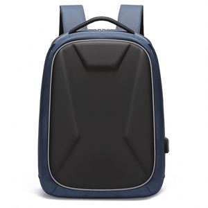 กระเป๋าเป้สะพายหลัง USB กันขโมยกระเป๋าเป้ใส่แล็ปท็อปอัจฉริยะความจุขนาดใหญ่ Bag17ไนลอนอเนกประสงค์สีชมพูอ่อนแฟชั่นสีดำกันน้ำ - Product Image 2