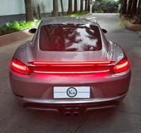 Feux arrière séquentiels à LED double couche modifiés KM pour Porsche 718 982 Cayman & Boxster 2016+ Plug & Play