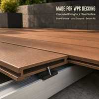 Vis en acier inoxydable modernes pour accessoires de terrasse, pour produits en composite bois-plastique (WPC) et panneaux de bois d'extérieur