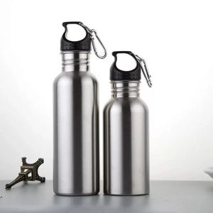 Borracce Sportive in Argento, Bottiglie d'<span class=keywords><strong>Acqua</strong></span> Portatili Leggere, Borraccia da Esterno di Grande Capacità - Product Image 1