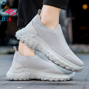 Zapatos Casuales para Hombre, Ligeros, Duraderos, Estilo Deportivo, Transpirables, Diseño Sin Cordones para Uso Diario, Primavera, Verano, Otoño, Forro de Malla - Product Image 3