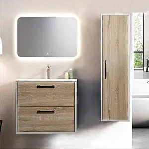 Design europeo armadi bagno specchio bagno vanità