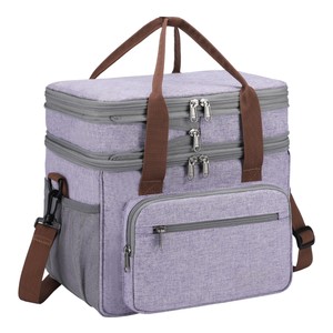 Sac <span class=keywords><strong>isotherme</strong></span> multi-poches pour le travail, le camping, les pique-niques, pour femmes et hommes - Product Image 3