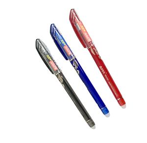 CHXN auslöschbare neutrale Gel-Stifte Student Mo Yi <span class=keywords><strong>Re</strong></span> Wasserstift schwarz blau rot rosa orange lila 0,5 mm 0,7 mm Breite Kunststoffmaterial" - Product Image 1