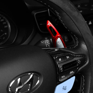 Palanca de cambios para volante de coche, extensor DSG, pegatina para <span class=keywords><strong>Hyundai</strong></span> I30 Wagon N <span class=keywords><strong>Line</strong></span> Veloster <span class=keywords><strong>KONA</strong></span> N Elantra Avante <span class=keywords><strong>GT</strong></span> N-<span class=keywords><strong>line</strong></span> CN7 - Product Image 5
