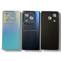 Coque arrière en verre pour téléphone portable ITEL S23 Plus + S681LN S665L, boîtier de batterie