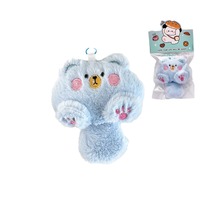 Gantungan Kunci Boneka Kucing Lucu, Liontin Cantik untuk Wanita, Gantungan Tas Kartun Berkualitas Tinggi, Hadiah Kecil