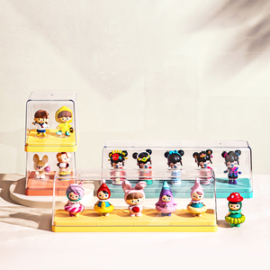 Display box acrylic transparent toys plastic storage box