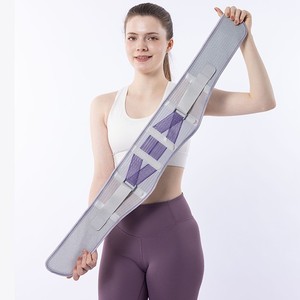 Cintura <span class=keywords><strong>di</strong></span> Supporto Lombare Traspirante con Piastre in Acciaio Sottili, Protezione per Ernia del Disco, Sollievo dal Dolore alla <span class=keywords><strong>Schiena</strong></span>, <span class=keywords><strong>Corsetto</strong></span> per Sollevamento Pesi - Product Image 6