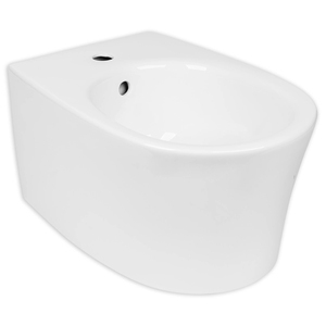 Bidet a Parete PERLA in Acciaio Inox Design Monoforo per Facile Pulizia del WC Tipo Spray Verticale per Appartamenti - Product Image 2