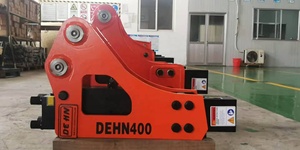Mini-excavatrice avec marteau brise-roche hydraulique - Product Image 2