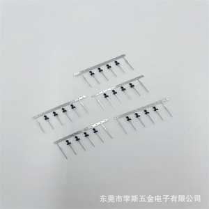 พินเฮดเดอร์ 1 แถว 5 ตำแหน่ง ขั้วต่อสัมผัสทองแดง B-09 - Product Image 3
