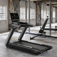 YUNPAO - Caminadora Profesional para Gimnasio, Equipo de Cardio, Caminadora Comercial con Pantalla Táctil LCD