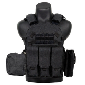 Gilet tactique personnalisé Anyue modèle TB-94 avec fermeture éclair, sac multifonctionnel tendance, en nylon, pour activités de plein air, imperméable, unisexe - Product Image 1