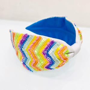 Colorful Beaded <b>Headband</b> Handmade For <b>Women</b> And Girls Stylish Hair Accessories Elegant Lightweight Comfortable Durable Perfect - Product Image 6