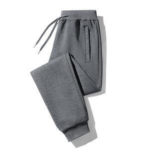 RUIQUWIN – Nouveaux pantalons de survêtement décontractés en toile épaisse pour hommes, grandes tailles, doux, respirants, avec poches zippées, pour le sport et le quotidien - Product Image 4
