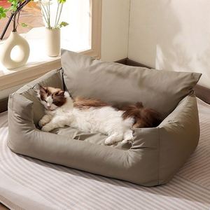 Luxury Modern Orthopedic Memory Foam <b>Dog</b> <b>Bed</b> for Medium <b>Dogs</b> with PP Cotton Pet Mat and Comfortable <b>Sofa</b> Design for Cats - Product Image 1