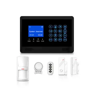 Sistema de alarme de segurança residencial, anti-roubo, sem fio, vigilância residencial, wi-fi, gsm, kit, wi-fi, aplicativo tuya