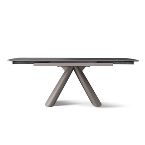 Nhà Máy bán hàng trực tiếp sang trọng thiêu kết đá mở rộng bàn ăn đặt cho 8 người - Product Image 3