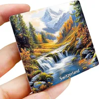 Europa Schweiz Keramik-Kühlschrankmagnete Touristen-Souvenirs Dekorationsartikel Handwerkskunst