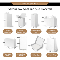 Boîte rigide élégante en carton recyclé avec fenêtre en PET/PVC pour produits liquides en bouteille
