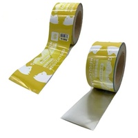 Rouleaux de plastique de qualité alimentaire en feuille d'aluminium Rouleau de film pour sac d'emballage de déchets alimentaires