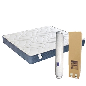 Colchón Personalizado de Fábrica con Logotipo, Muelles Ensacados, Capa de Látex Natural, Tamaño Queen, Híbrido de Lujo con Pillow Top, 15 Pulgadas, Firmeza Media, para Apartamento - Product Image 1